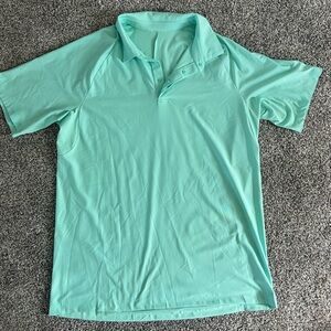 Lululemon men’s mint green polo